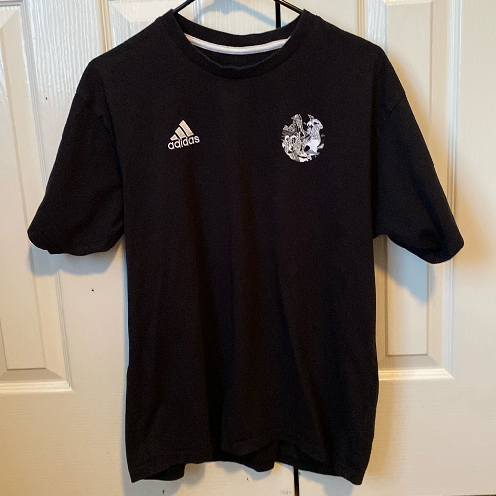 Men’s, adult medium Adidas black t-shirt